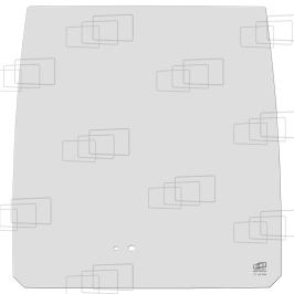 FRONTSCHEIBE AUSGESCHNITTE ECKEN (160MM SCHEIBENWISCHER)