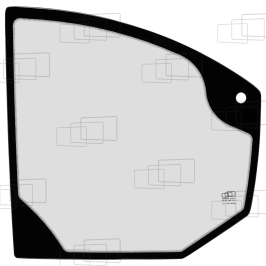 VETRO PORTIERA INFERIORE DESTRA