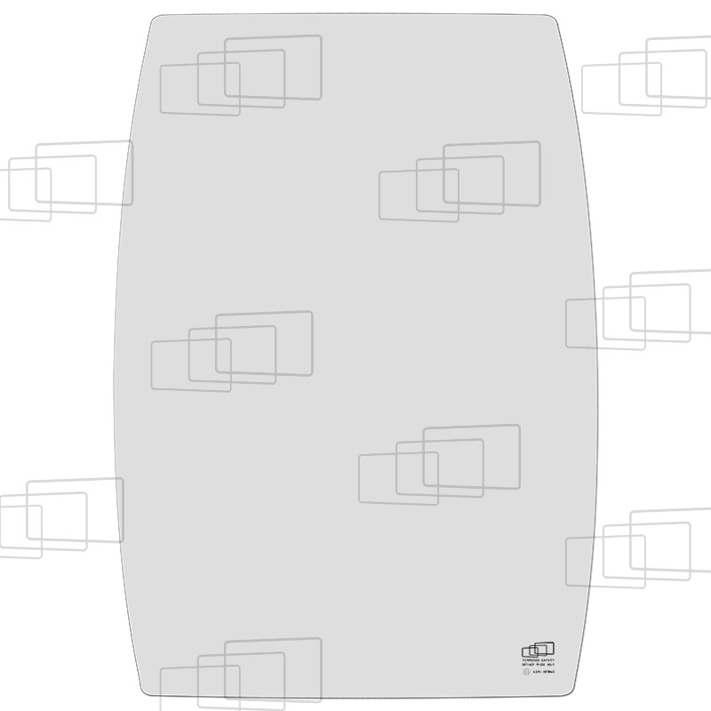 OEM - FRONTSCHEIBE GEBOGEN VSG