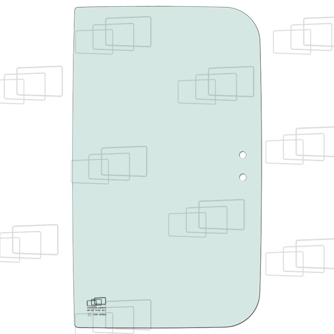 SCHIEBESEITENSCHEIBE RECHTS MIT FENSTER