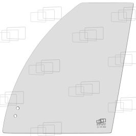 OEM - VITRE PORTE COULISSANTE GAUCHE