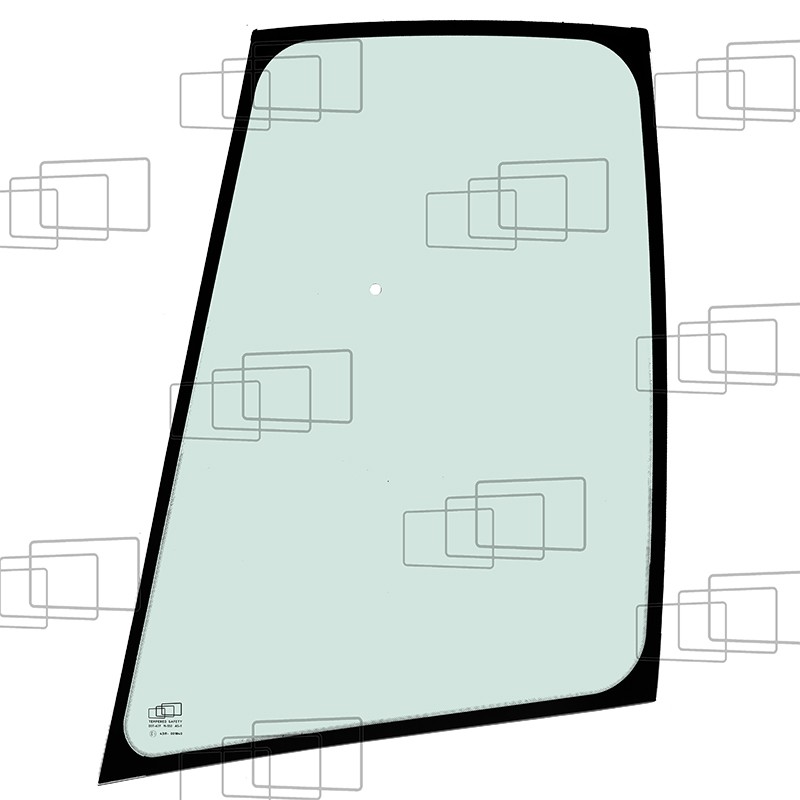 SEITENSCHEIBE HINTEN RECHTS GEBOGEN (VERSETZTES BOHRUNG)