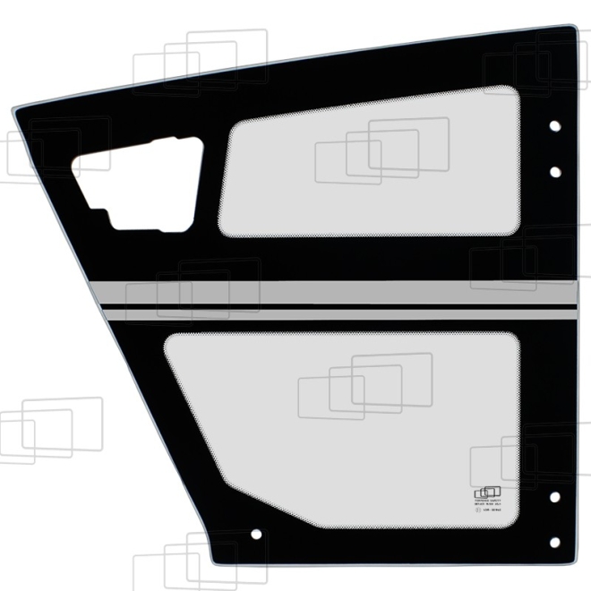 VITRE PORTE PARTIE BASSE GAUCHE