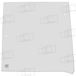 SEITENSCHEIBE HINTEN LINKS/RECHTS (MOTOR IBERICA KABINE) KEINE K/A