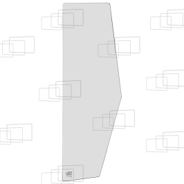 VIDRO LATERAL TRASEIRO ESQUERDO / DIREITO PORTA FIXO