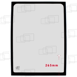 PARABREZZA SUPERIORE TAL 265 MM