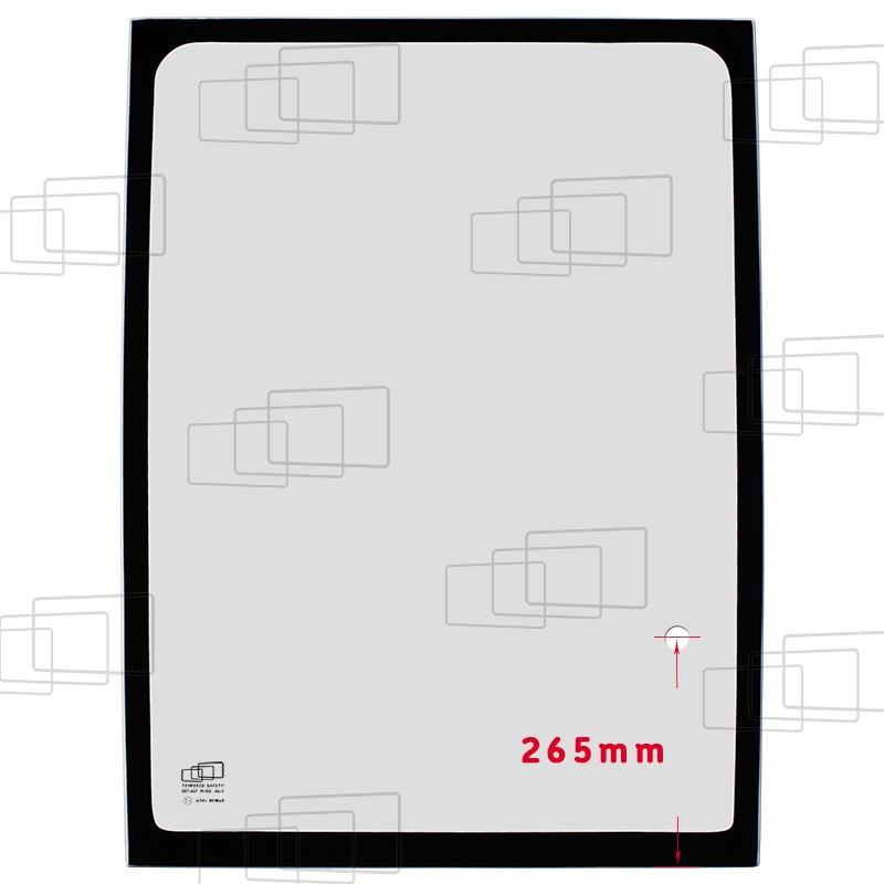 PARA-BRISA SUPERIOR FUROS 265 MM