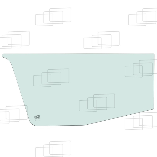 VITRE PORTE PARTIE BASSE (COUP COURBE)