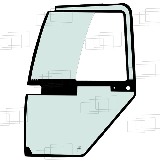 VITRE PORTE GAUCHE UNE PIÈCE SXY