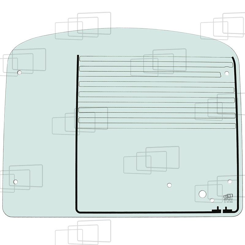 VIDRO TRASEIRO AQUECIDO (CONTAINER VERSION) 